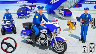 Police Car Chase Simulator 3D Game - Real Cop Cars Driving Simulator 2025 - Andriod GamePlay