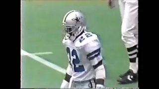 Emmitt Smith's first NFL carry vs San Diego September 9, 1990