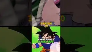 THE POWER OF A FAILED FUSION IN DRAGON BALL 💪🏽 #goku #Vegeta #Anime #fusion