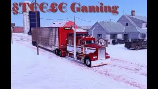 American Truck Simulator: Cattle Truckin' |Increased Traffic| CAT Diesel Power|
