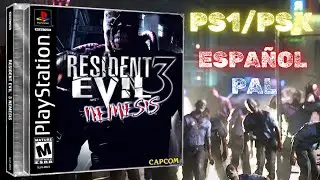 Resident Evil 3 Nemesis en Espa&ntilde;ol (.BIN .CUE .RAR) para PSX/PS1 + Gameplay - 2025