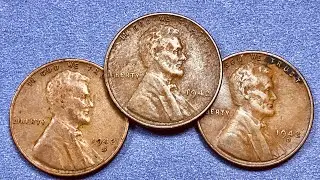 US 1942 WWII Pennies - Rare Lincoln One Cent Coins