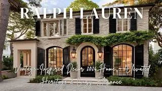 Vintage Inspired Decor 2026 by Ralph Lauren Home &ndash; Elevated Heritage & Cozy Elegance