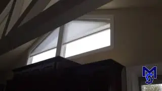 Motorized Honeycomb Shades | Custom Fit Specialty Shades Blinds for Triangular Windows