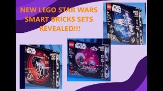 Having A Look At The Newly Revealed LEGO Star Wars Smart Bricks Sets!