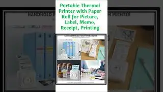 Riitek PeriPage Mini Wireless Bluetooth Portable Thermal  Pocket Printer  #shorts #printer