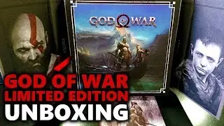 GOD OF WAR LIMITED SPECIAL EDITION UNBOXING (Press kit)