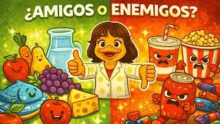 Canción de los alimentos amigos - canciones infantiles - Hábitos saludables