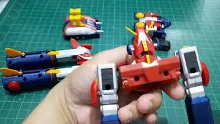 COMBATTLER V GX-03 ASSEMBLING REVIEW