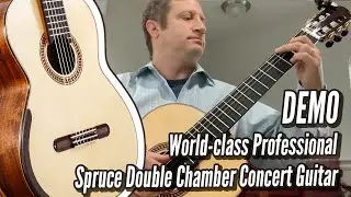 DEMO: Spruce Double Top Chamber Concert by Yulong Guo | Calido Guitars