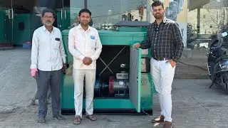 10kva Kirloskar silent generator 12hp engine 10kva alternator @ChadhaGeneratorsPrivateLimited #cgpl