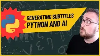How I generate Subtitles for my YouTube videos with Python, Deepgram, and AI.
