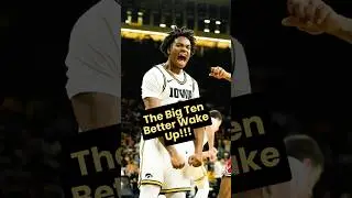 The Sleeper in the Big TEN!!! #iowabasketball #iowa #bigtenbasketball #collegebasketball #nba #dunk