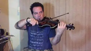 Fishman Aura Spectrum D.I. - Electric Violin - On & Off comparison