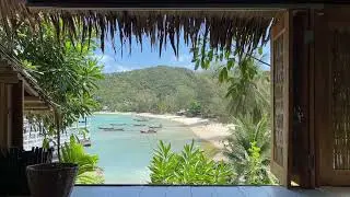 Background Videos Background Video jendela rumah menghadap pantai