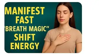 Try this powerful breathing manifestation technique to shift your energy instantly 🔥#breathwork 