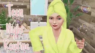 Teen Night Routine | The sims Freeplay