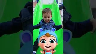 Baby John&rsquo;s Cool Slide Crew! 😎🛝 #fun #summerholidays