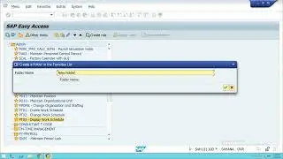 3 SAP HCM  Creating Favourites
