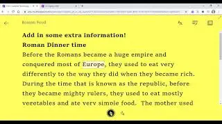 Accessibility features in OneNote Class Notebook