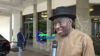 Former President Goodluck Jonathan Visits Tinubu At Aso Rock