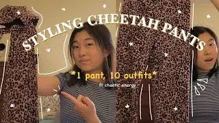 HOW TO STYLE CHEETAH FLARES | an epic lookbook