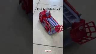 Fire bubble truck