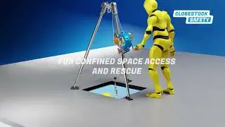 SENTRY Tripod for rescue from confined spaces