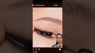 Quick Smudged Double Wing Eyeliner Hack! | YouTube Shorts ##makeup #shorts #eyeliner