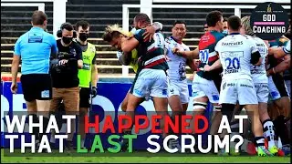 Leicester Tigers v Bristol Bears - What Happened At That Scrum? | Rugby 2021
