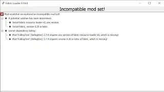 minecraft Tlauncher | حل مشكلة | incompatible mod set
