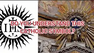 DO YOU KNOW THE MEANING OF THIS CATHOLIC SYMBOL? ....LET'S LEARN BASICS OF OUR FAITH