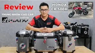 CB500X Lên Thùng Nhôm Nào Phù Hợp? | GSADV Chính Hãng Bảo Hành 2 Năm