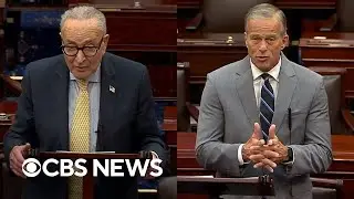 Watch: Schumer, Thune speak on Senate floor on Day 8 of government shutdown