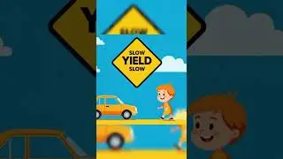 🚦 Street Signs Song for Kids 🚦Learn STOP, CROSSWALK, YIELD, and SCHOOL ZONE 
