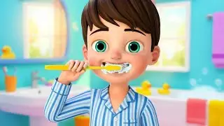 Brush Our Teeth + Lollipop Colors | Good Habits & Colors | Nursery Rhymes | BabaSharo TV
