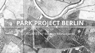 An animated history of monuments in Berlin Tiergarten, their placement and movements