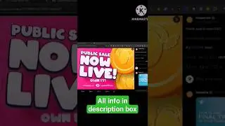 $GRAPE coin public sale is live | 100x $2000 profit | #grape #IDO #ICO