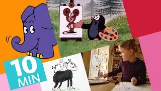 Hallo Elefant - Bilder malen & Der kleine Maulwurf und das Bild | Der Elefant |&nbsp;WDR