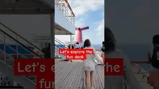 THE LIDO DECK IS THE SPOT IN CARNIVAL CRUISES 🔥