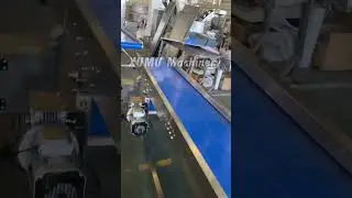 XUMU Machinery | Horizontal PVC Belt Conveyor | Stainless Steel Flexible Conveyor System