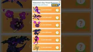 Speedrunnig✨️Valentine Day Special Reserch in Pokemon Go