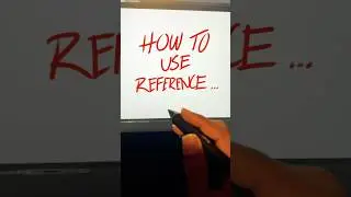 How to Use References in Clip Studio Paint! 🎨 #art #tutorial #shorts