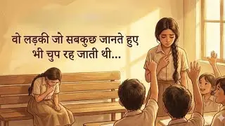 She wasn&rsquo;t shy&hellip; she was scared to speak| hindi story|parenting 