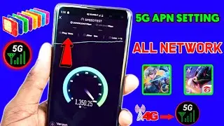 5g on in any phone new secret tricks 2022 | 5g apn settings for all network
