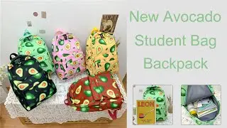 2022 New Avocado Student Schoolbag