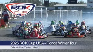 2026 ROK Cup USA Orlando Kart Center Saturday Heat 2