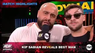 Kip Sabian Reveals the Best Man for his Wedding is Miro on AEW Dynamite