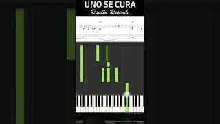 UNO SE CURA (RAULIN ROSENDO) SALSA | PIANO TUTORIAL   #partiturasdesalsa #raulinrosendo