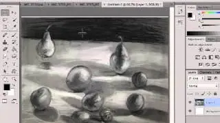 Improve Photos of Drawings & Combine in 1 File in Photoshop